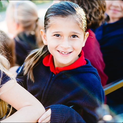 Closeup of a student at Legacy Traditional Schools